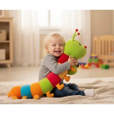 Colorful Caterpillar Soft Plush Toy